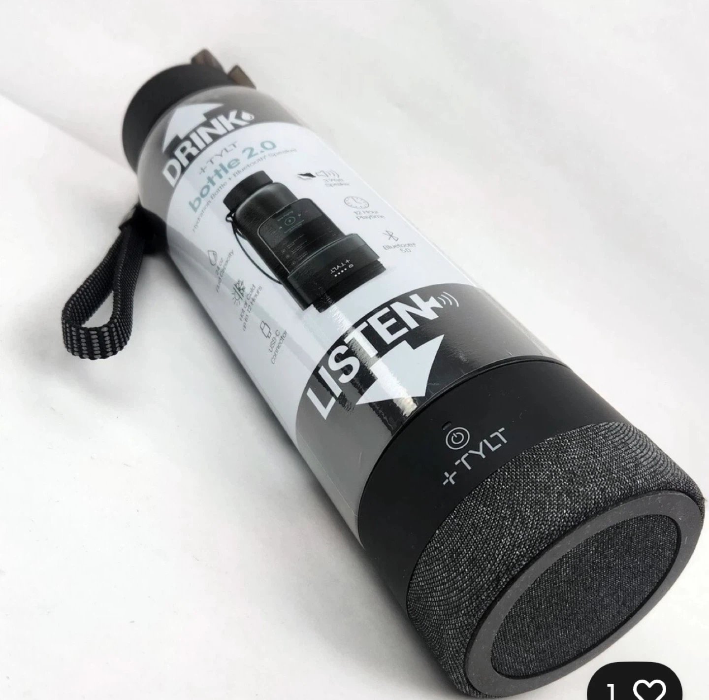 TYLT Bottle 2.0 Hydration Bottle Bluetooth Speaker - photo 4