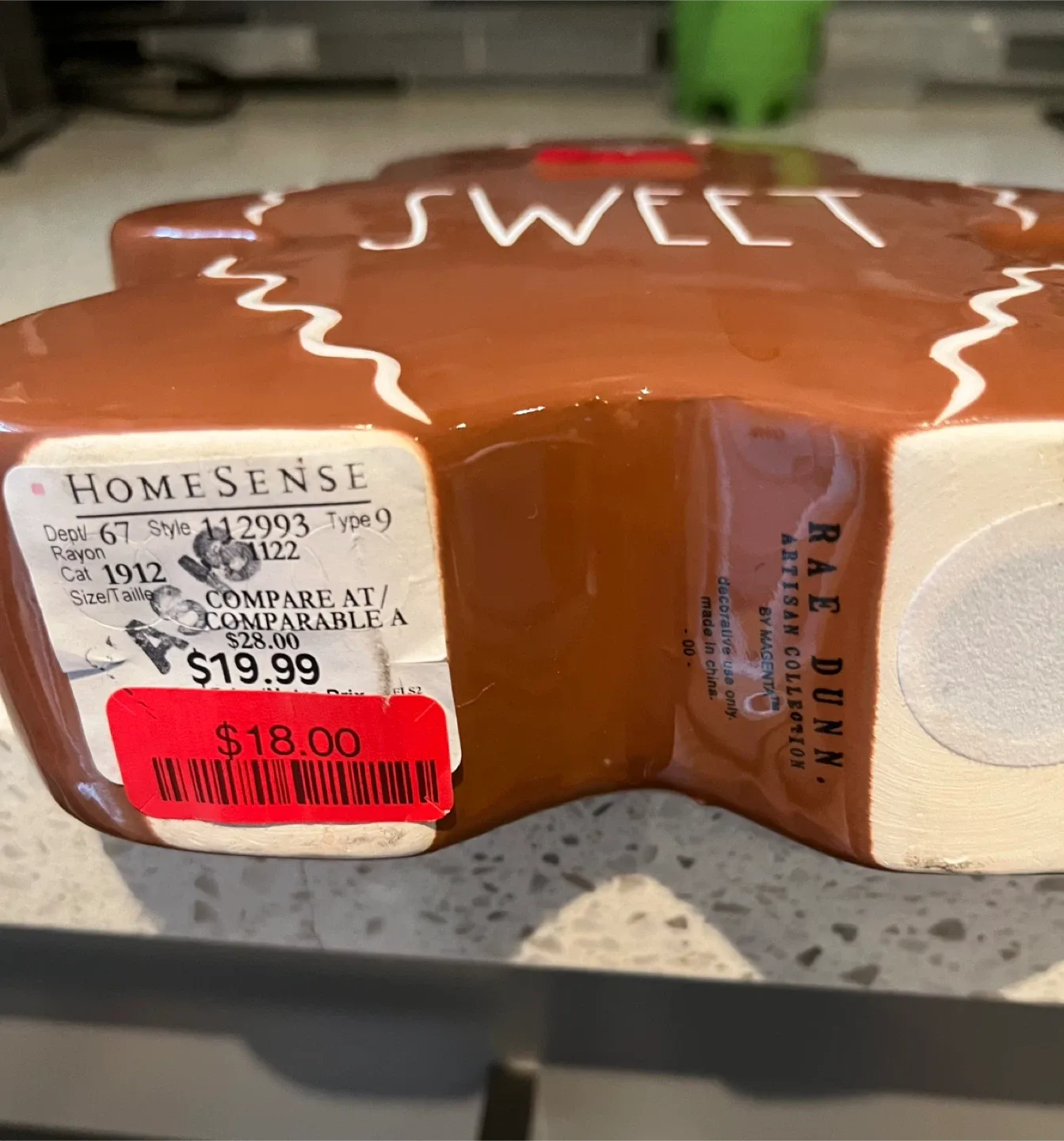 Decorate with this Rae Dunn Gingerbread Man image indicator(3)