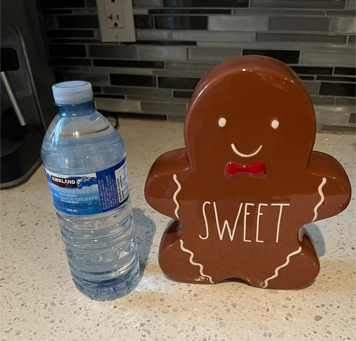 Decorate with this Rae Dunn Gingerbread Man