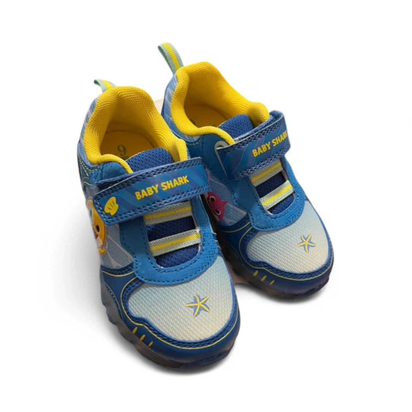 Baby Shark Light-Up Sneakers - Size 9 - photo 2