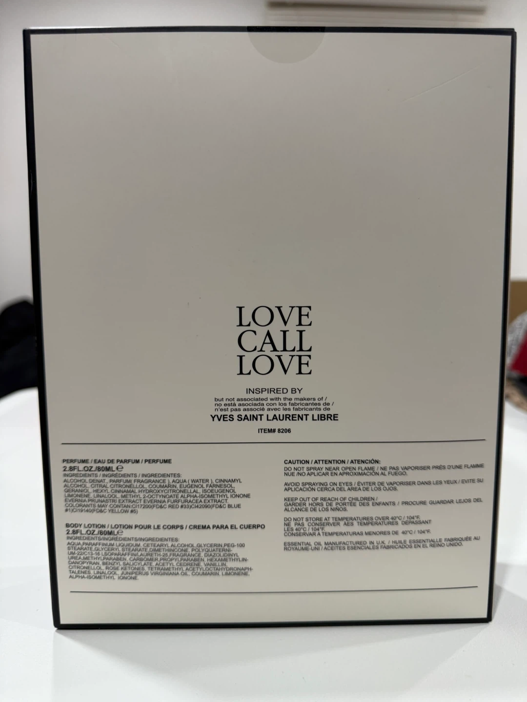 Yves Saint Laurent Love Call Love Perfume & Lotion Set - photo 2
