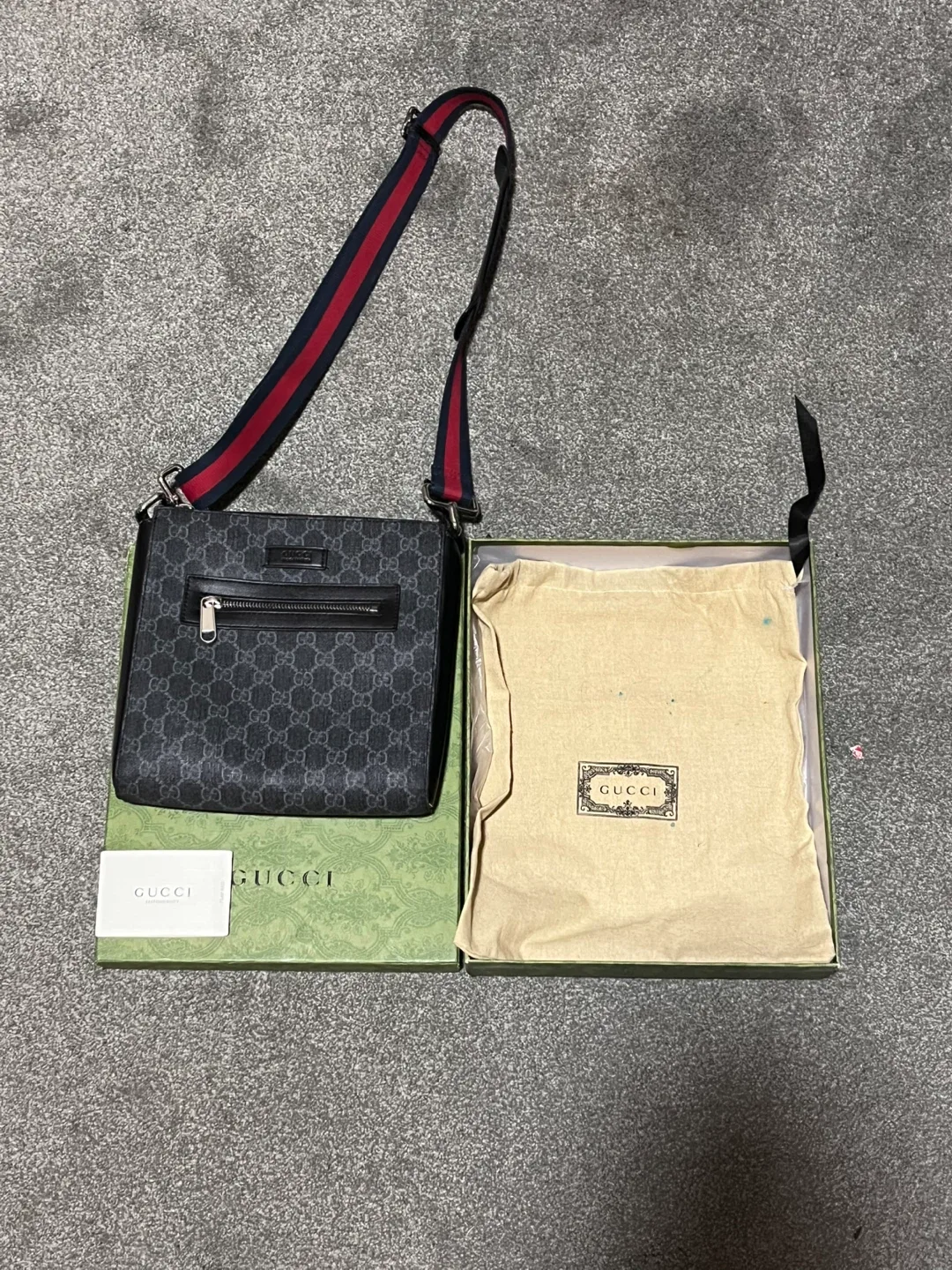 Gucci Messenger Bag with Box