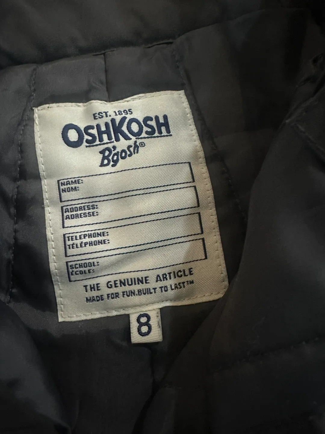 OshKosh  Snow Pants- size 8 image indicator(3)