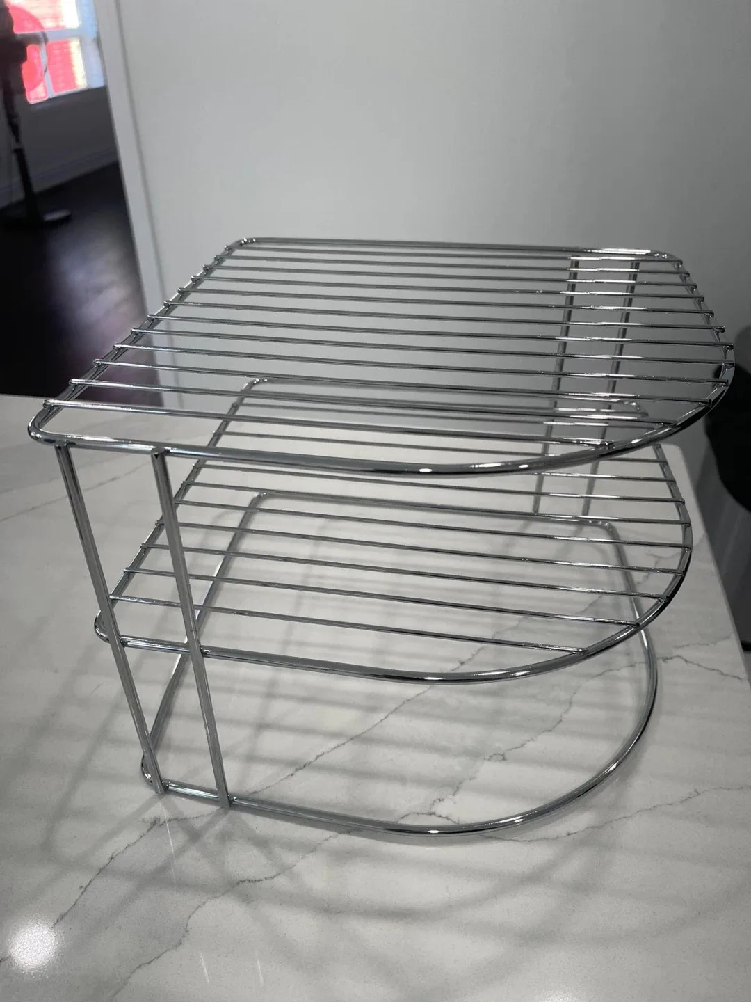 Chrome Corner Shelf - 3 Tier thumbnail