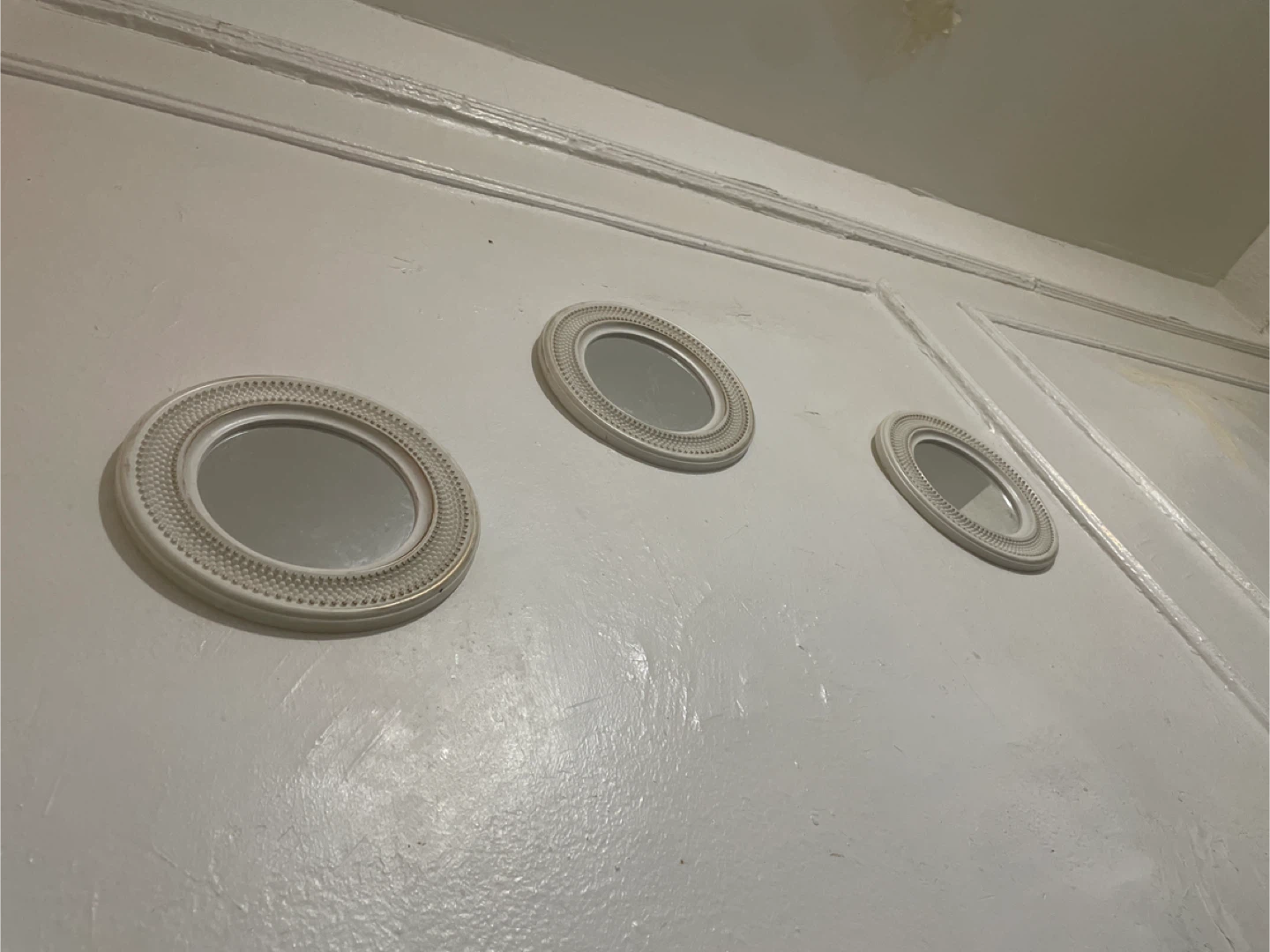 Set of 3 Decorative Round Mirrors