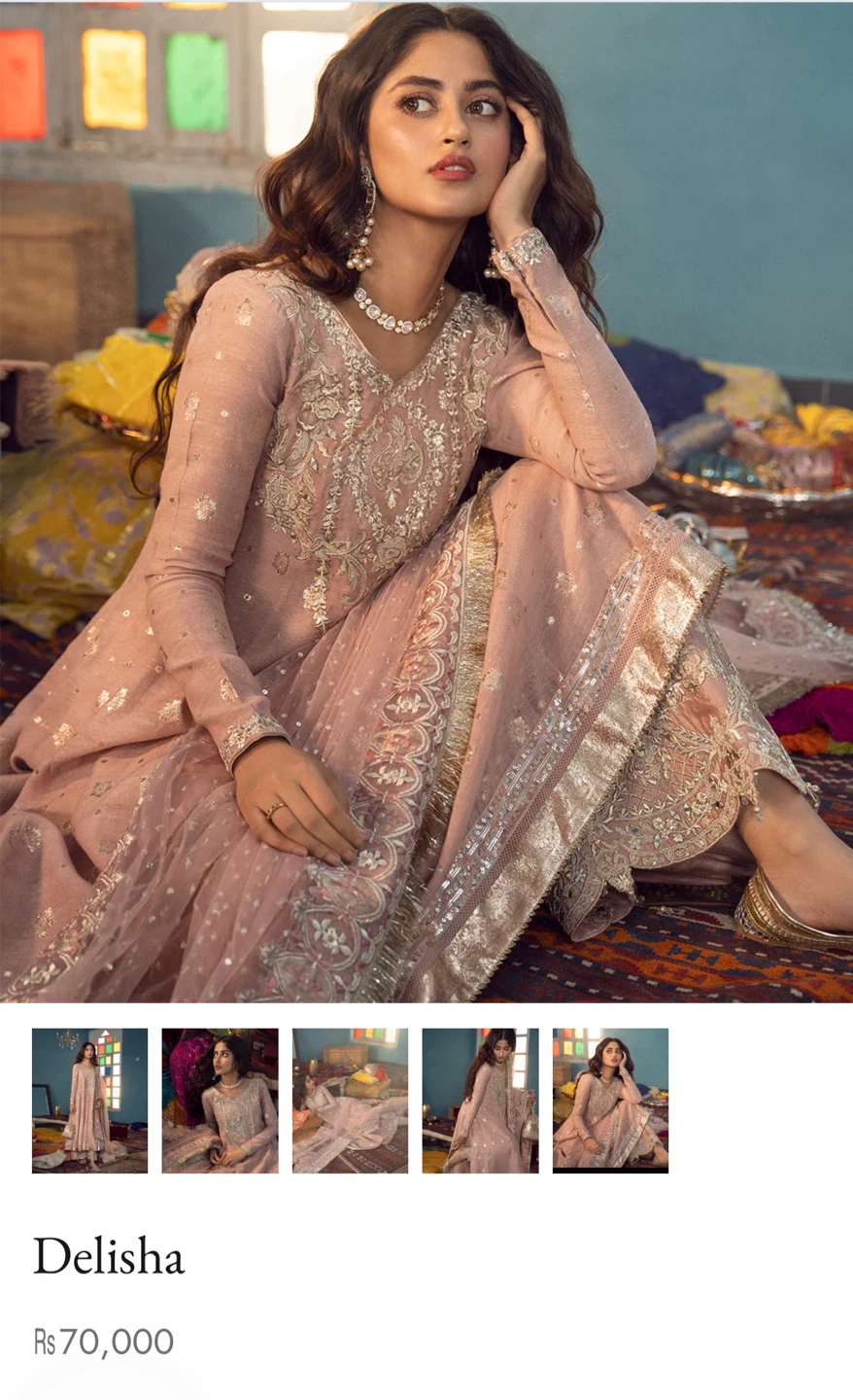 Faiza Saqlain luxury dress - photo 2