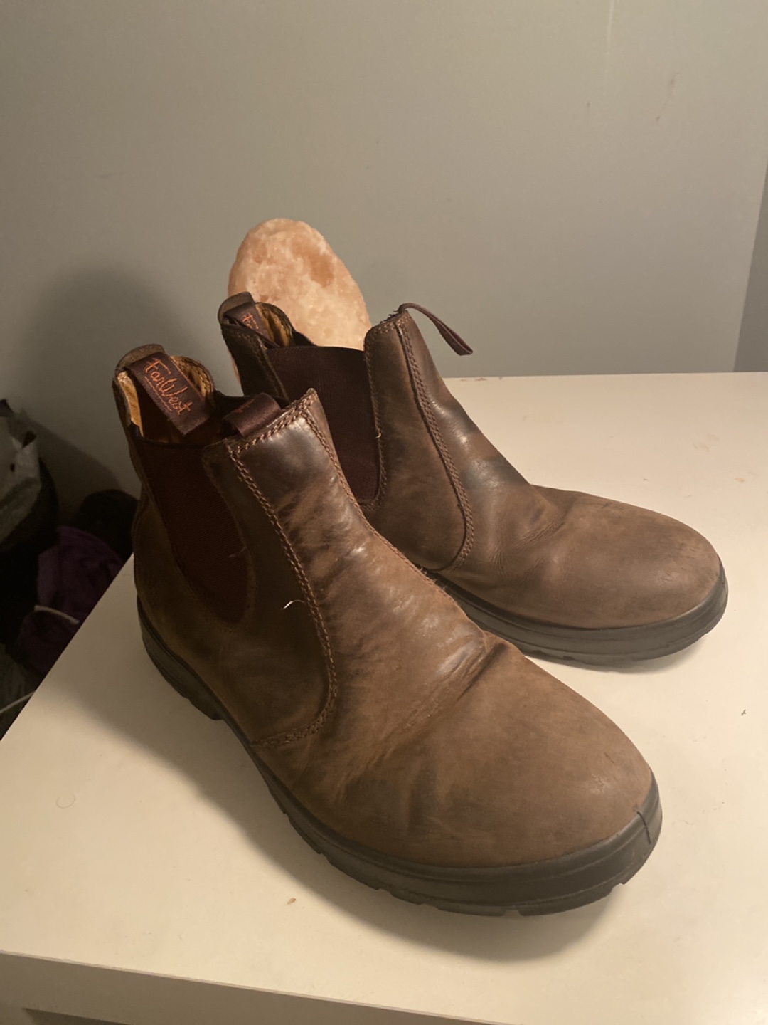 Redback Brown Leather Boots