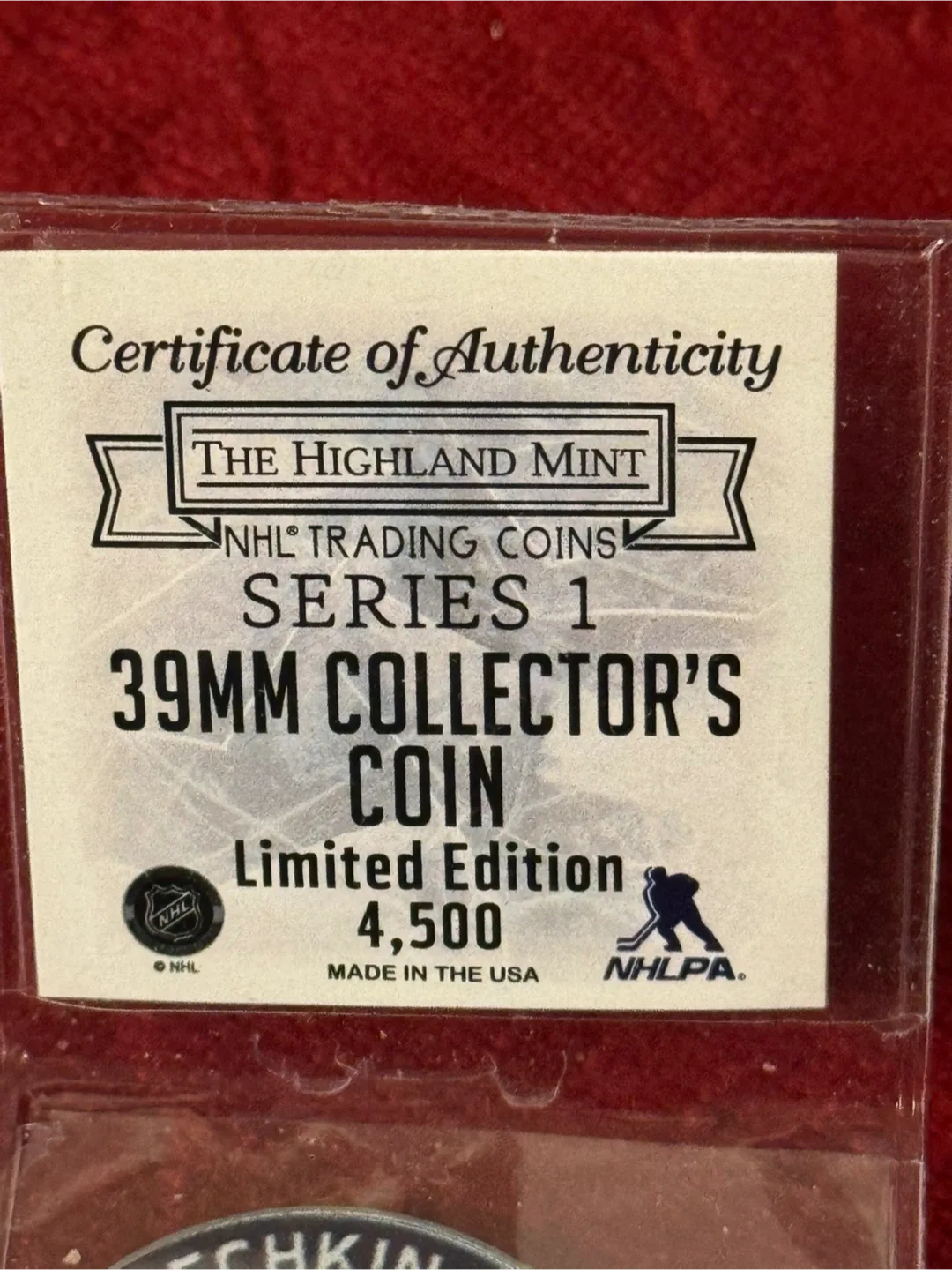NHL Trading Coins  Collector's Coin image indicator(3)