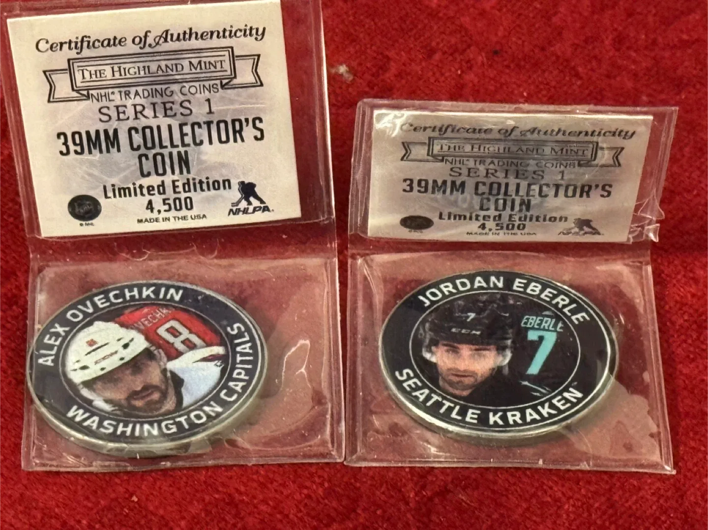 NHL Trading Coins  Collector's Coin image indicator(6)