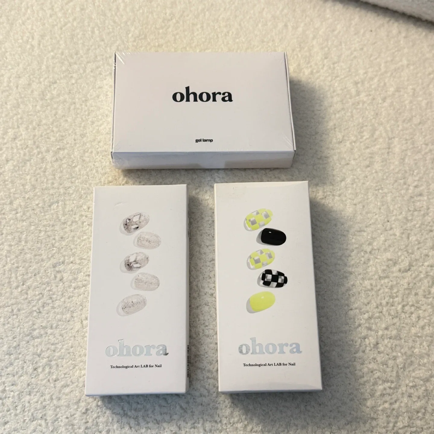 Brand new Ohora Gel Lamp & Nail Sets