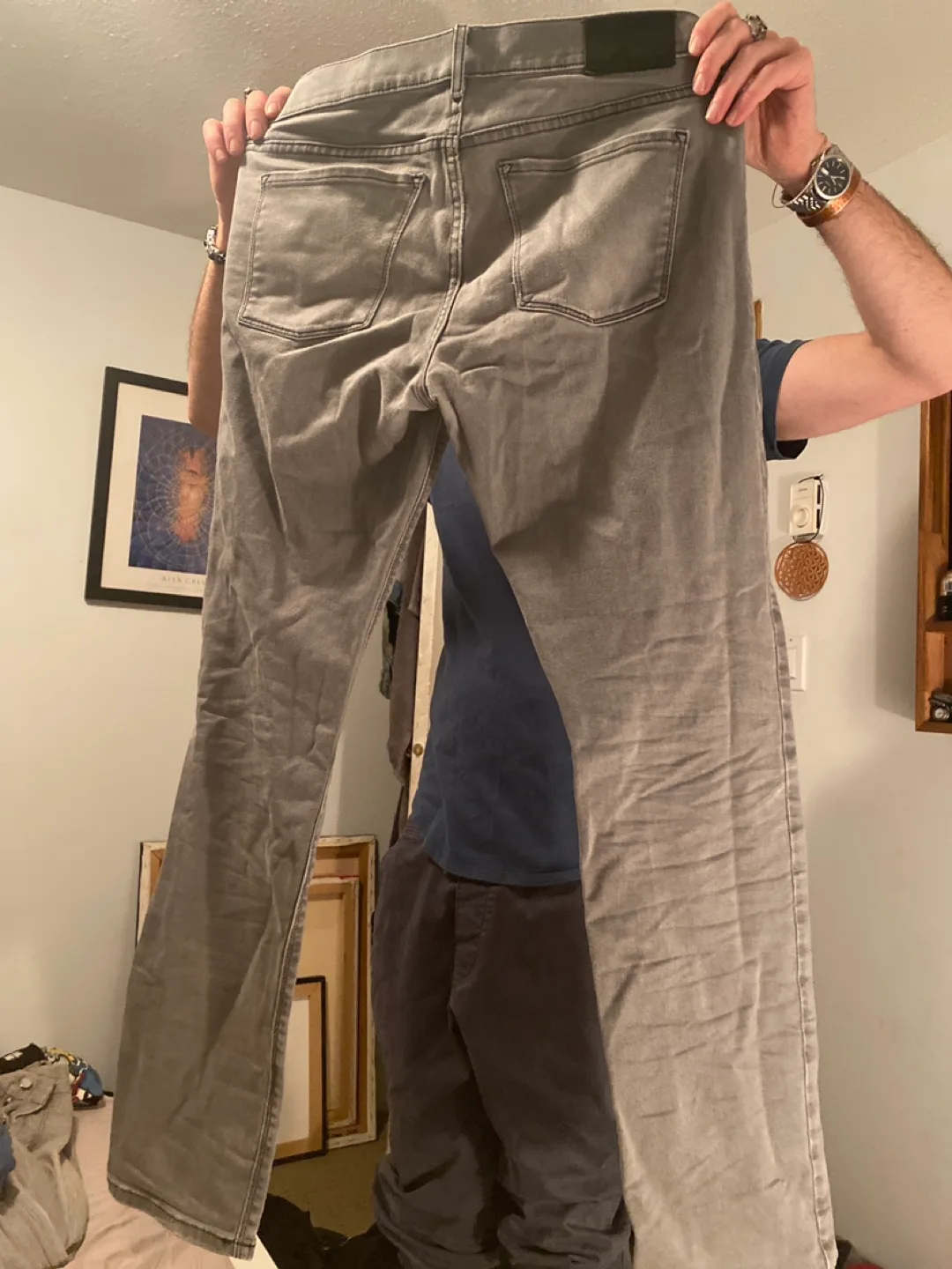 Not and Bow Grey Denim Jeans image indicator(2)