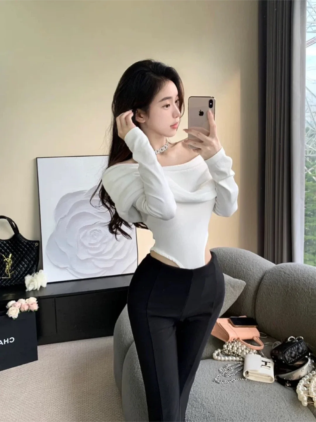 White bodysuit image indicator(6)