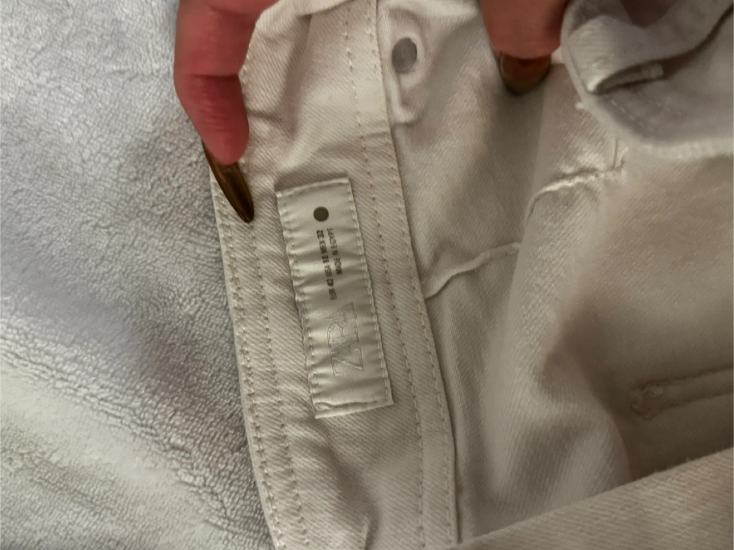 Zara Off-White Pants - Size US 4 / EUR 32 - photo 2