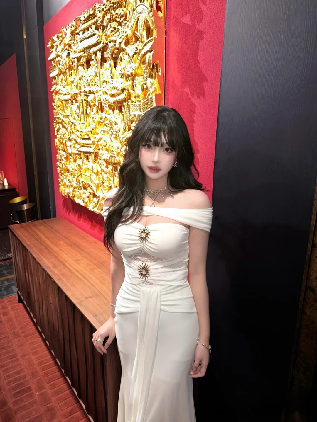 White Long Dress