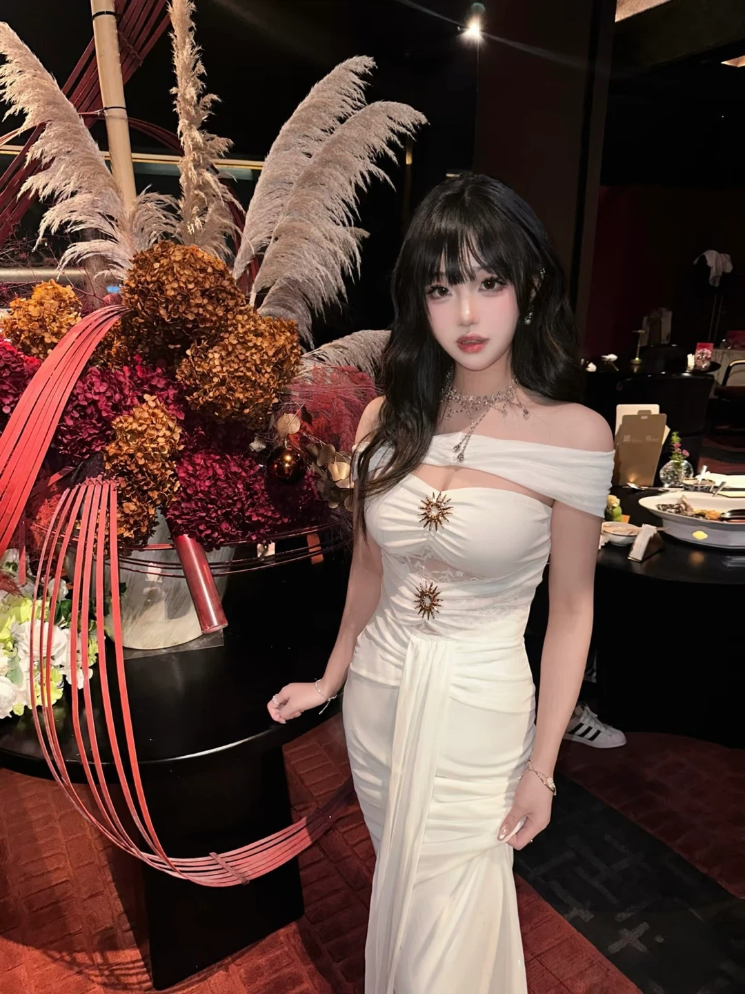 White Long Dress - photo 2