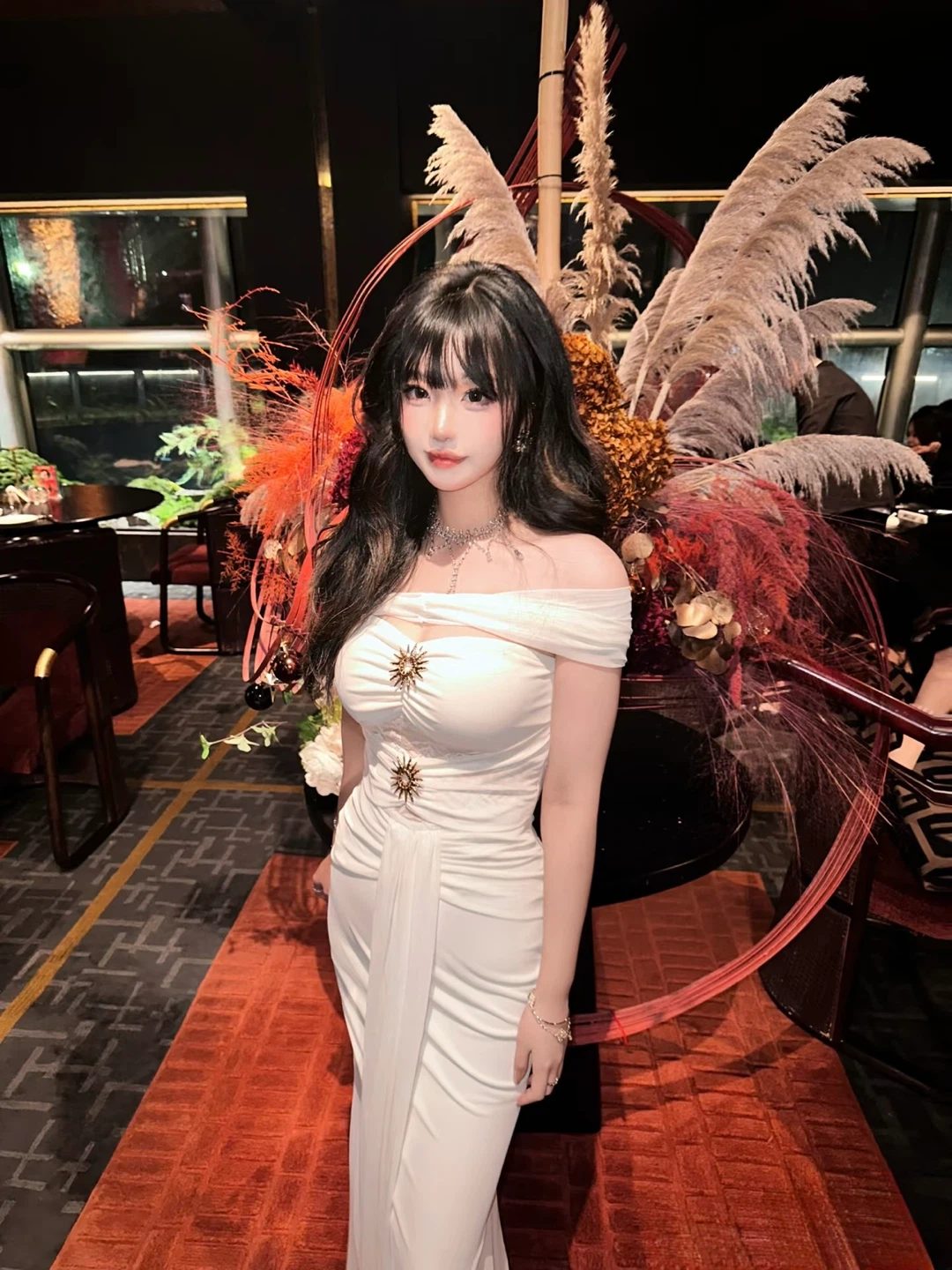 White Long Dress - photo 3