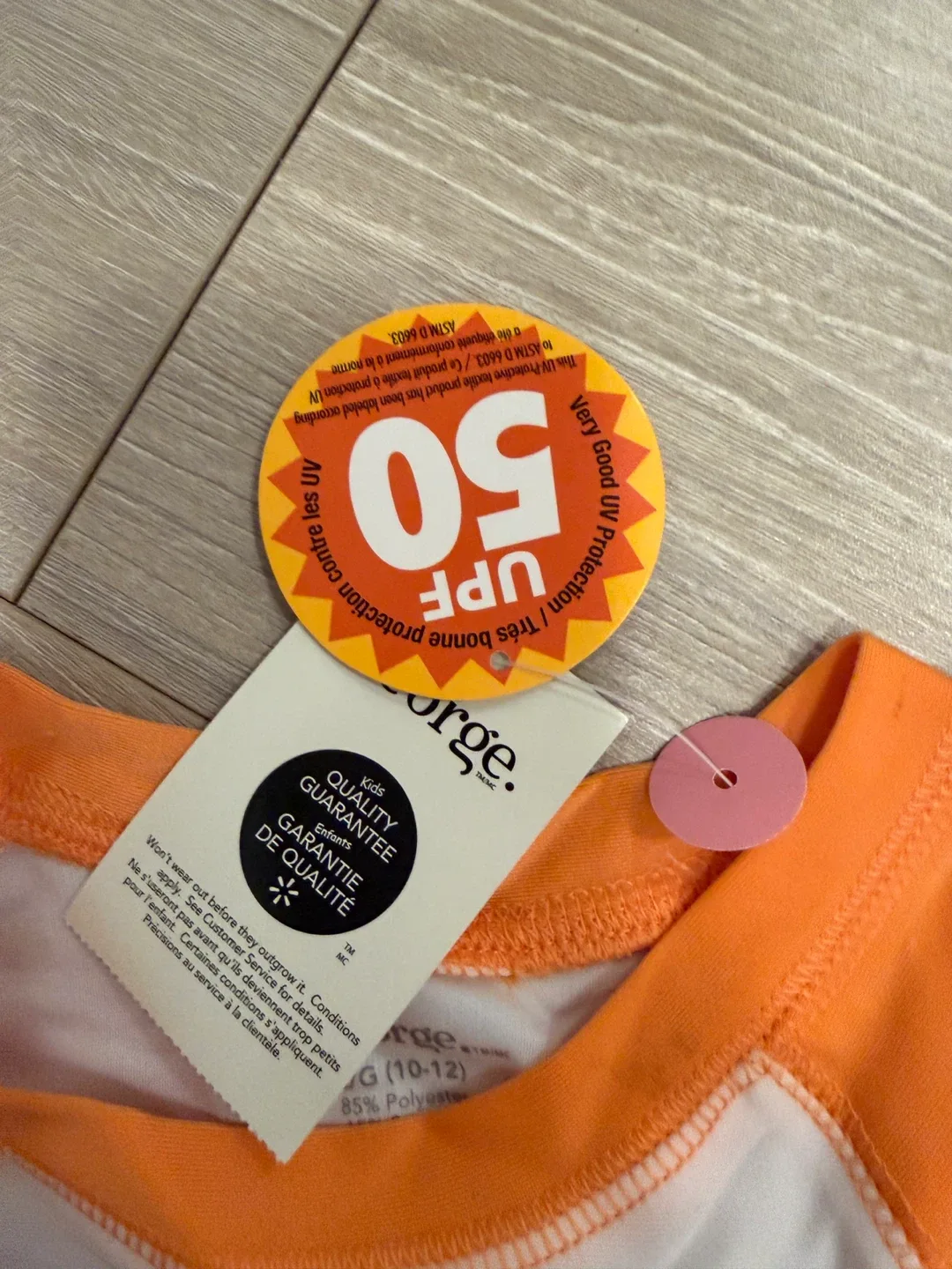 George Sunset Beach Rash Guard - Size L (10-12) image indicator(3)