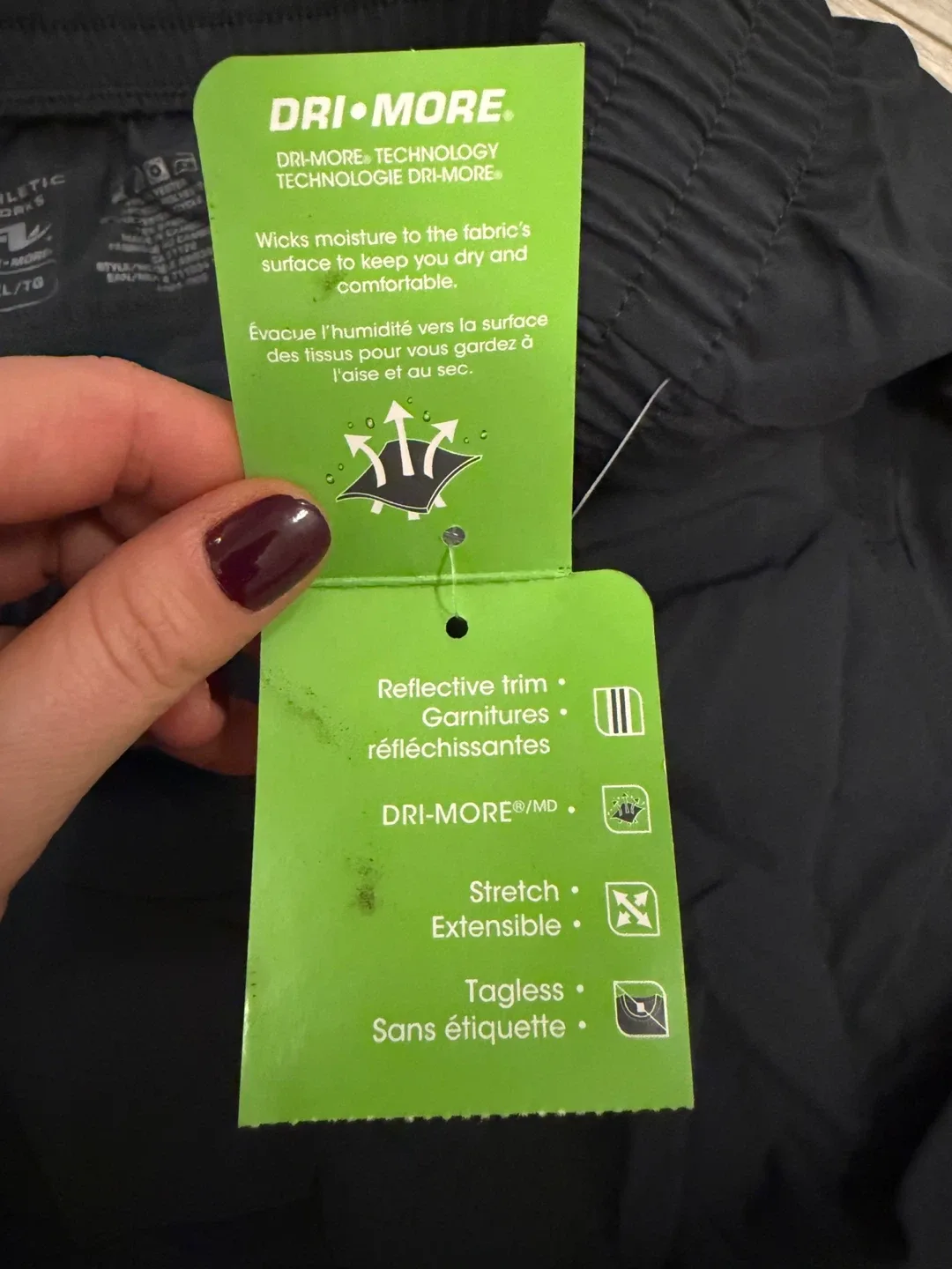 Athletic Works XL/TG Shorts - New with Tags - dark grey image indicator(4)