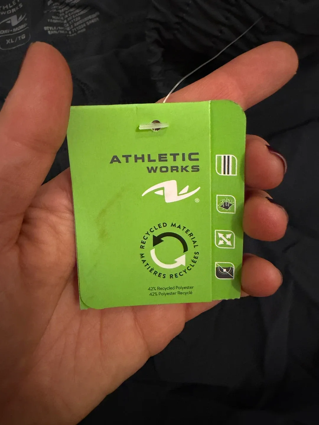 Athletic Works XL/TG Shorts - New with Tags - dark grey image indicator(3)