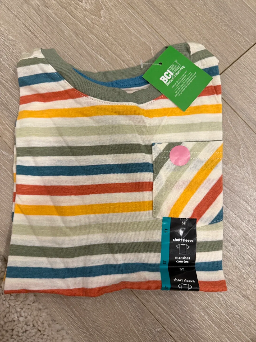 Striped T-Shirt, Size 5T