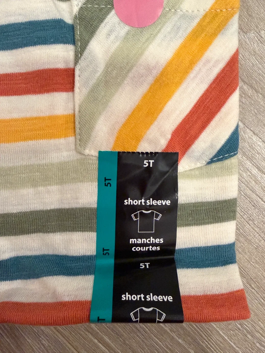 Striped T-Shirt, Size 5T image indicator(2)