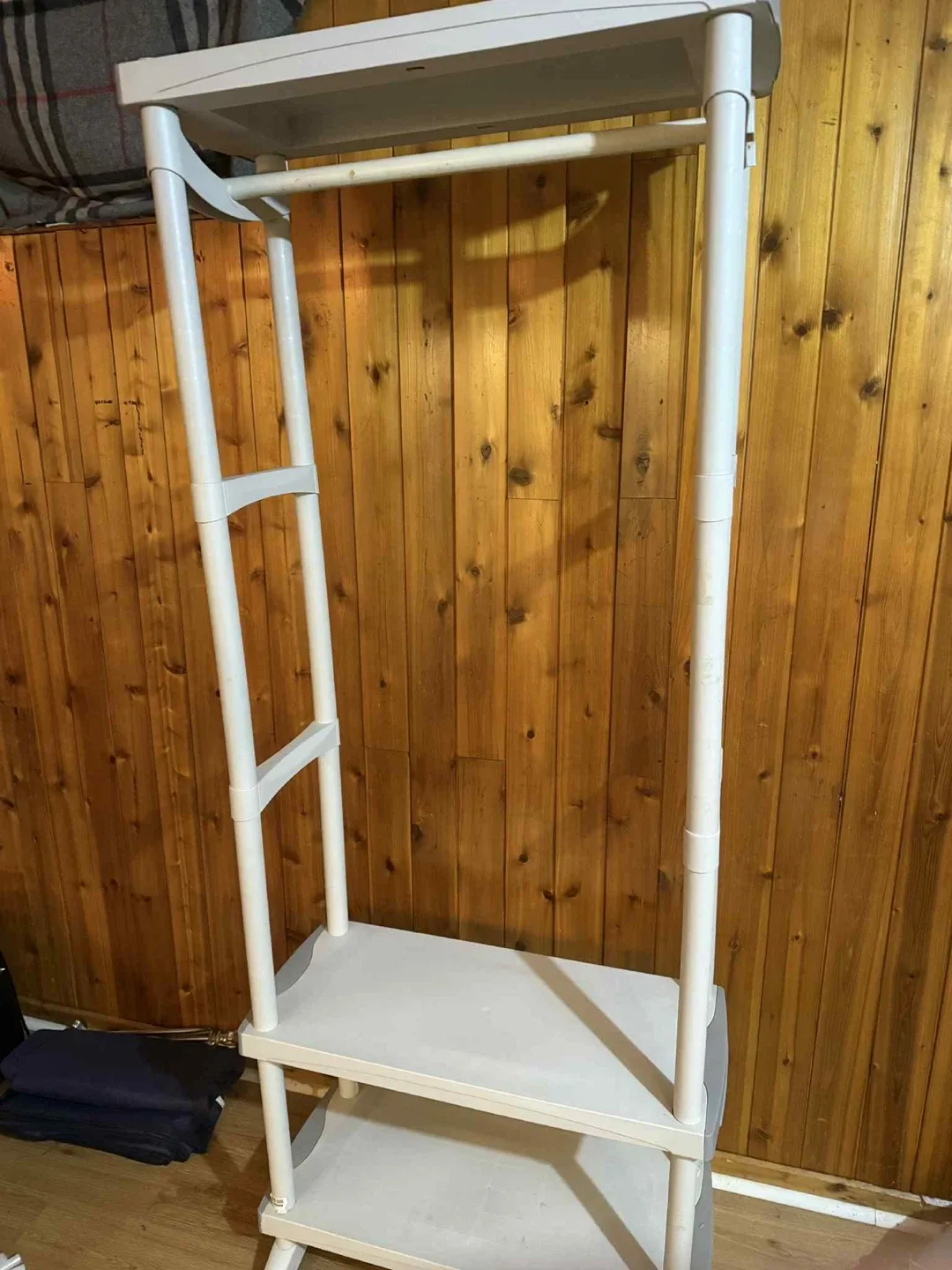 White Clothes Rack