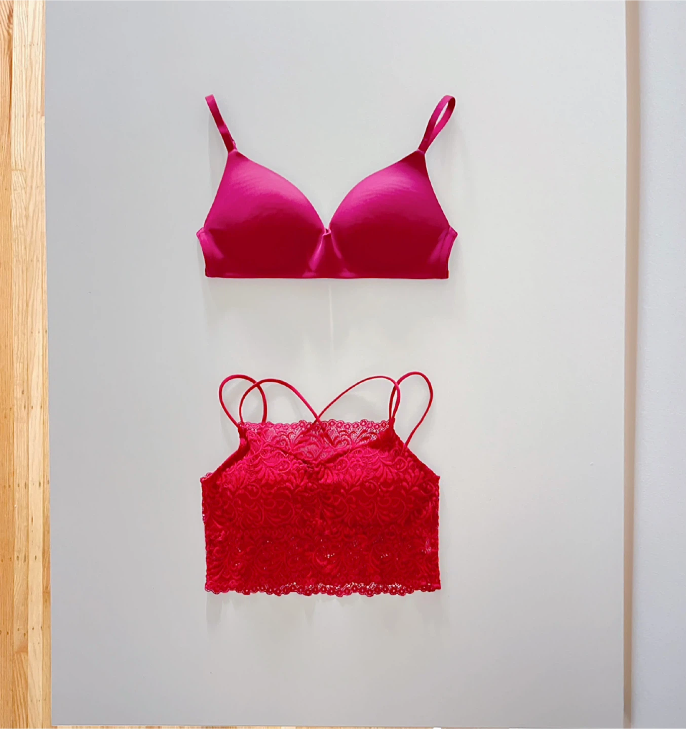 La Senza Bra & Lace Top Set-Size S