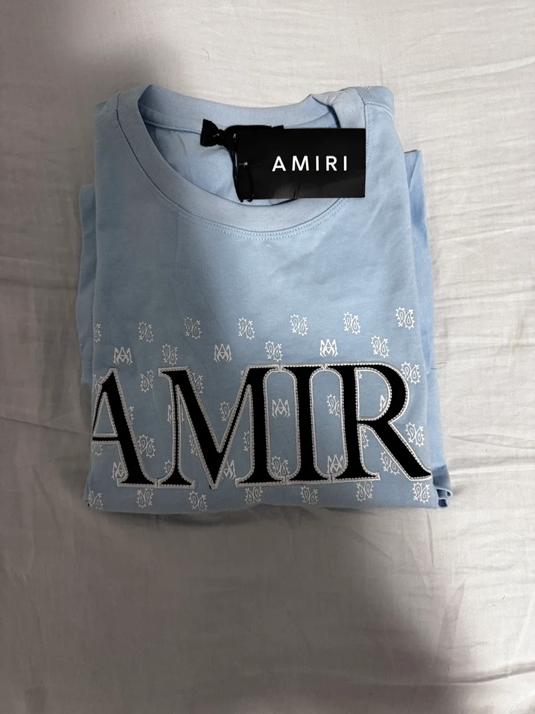 AMIRI Light Blue T-Shirt - Size M - New!