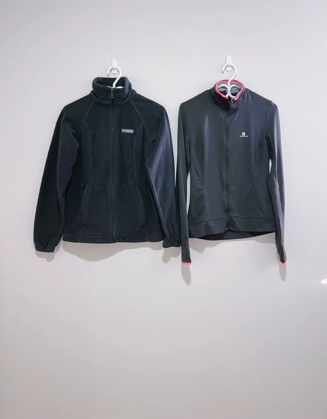 Women’s Columbia Fleece Jacket & Domyos Jacket-Size S thumbnail