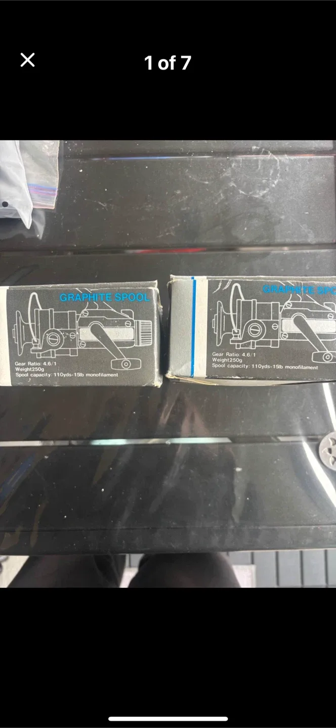 Hawk Grip HG X35 Graphite Rear Control Drag Reel image indicator(7)