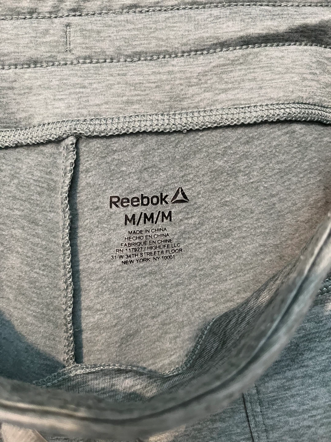 Reebok Aqua Blue Joggers - Size M - photo 5