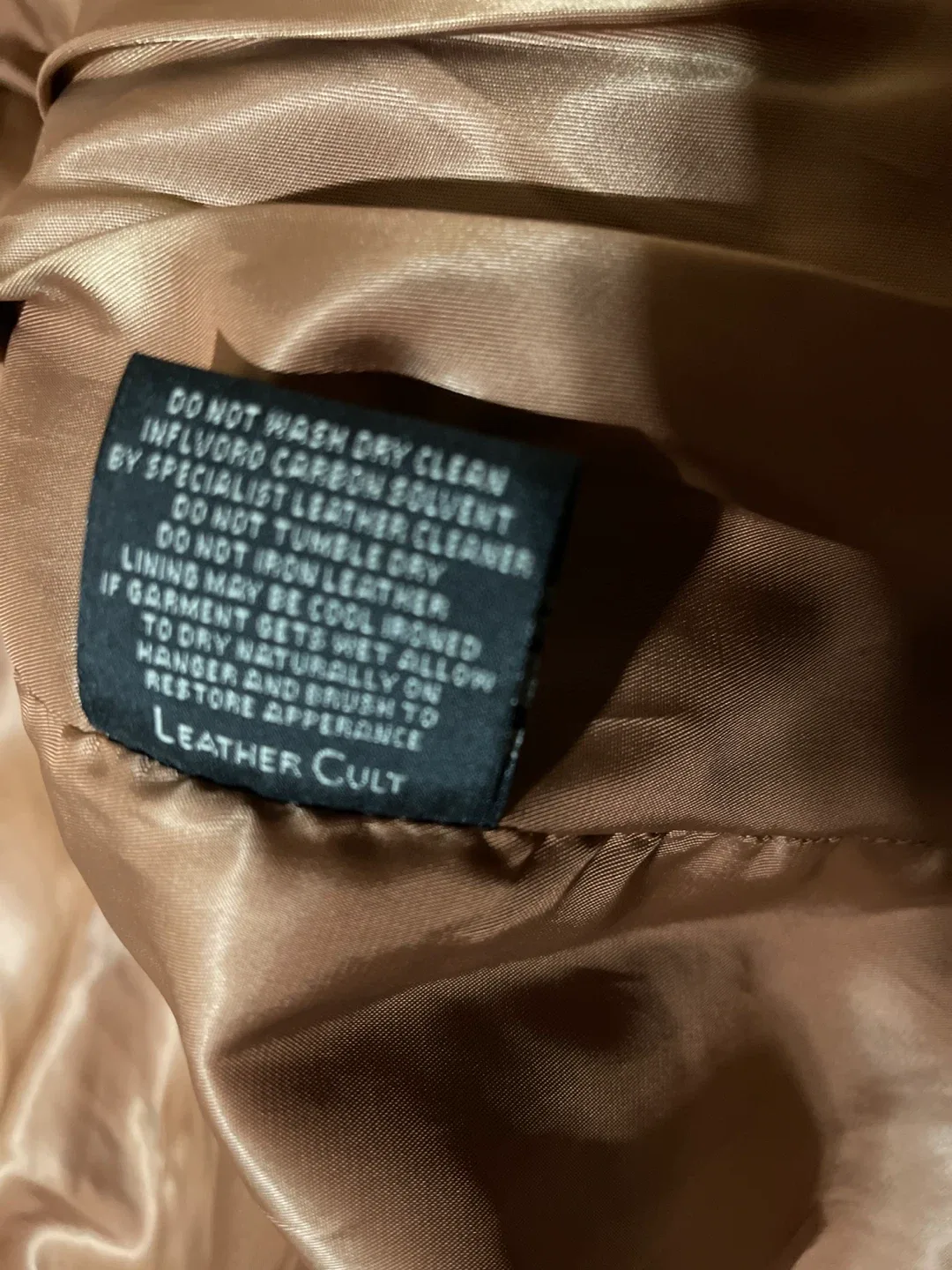 Leather Cult Brown Genius’s Leather Jacket - Size 44 image indicator(10)