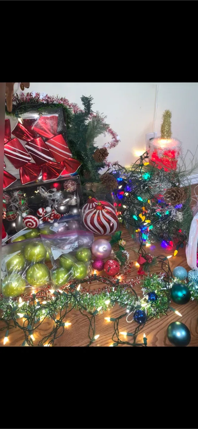 Huge Christmas Decorations Set image indicator(4)