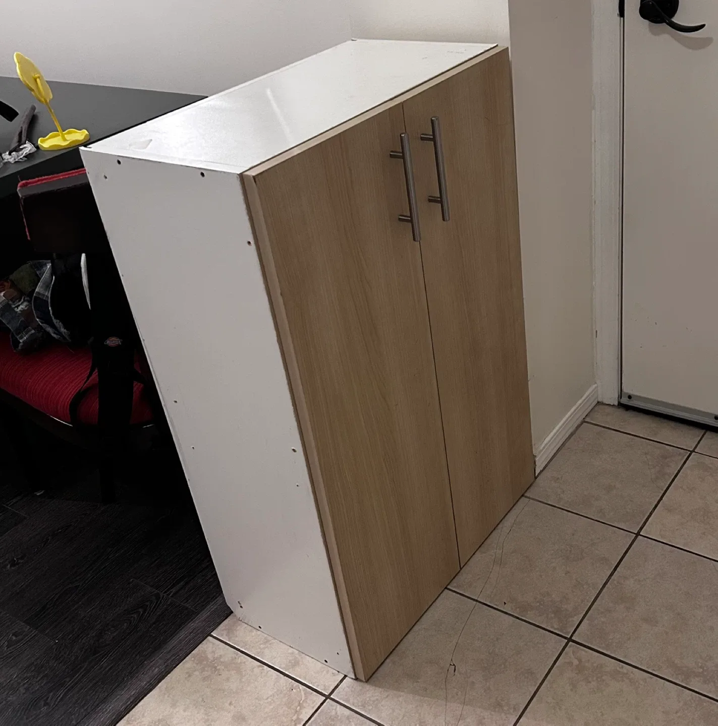 IKEA Cabinet - Light Wood & White image indicator(2)