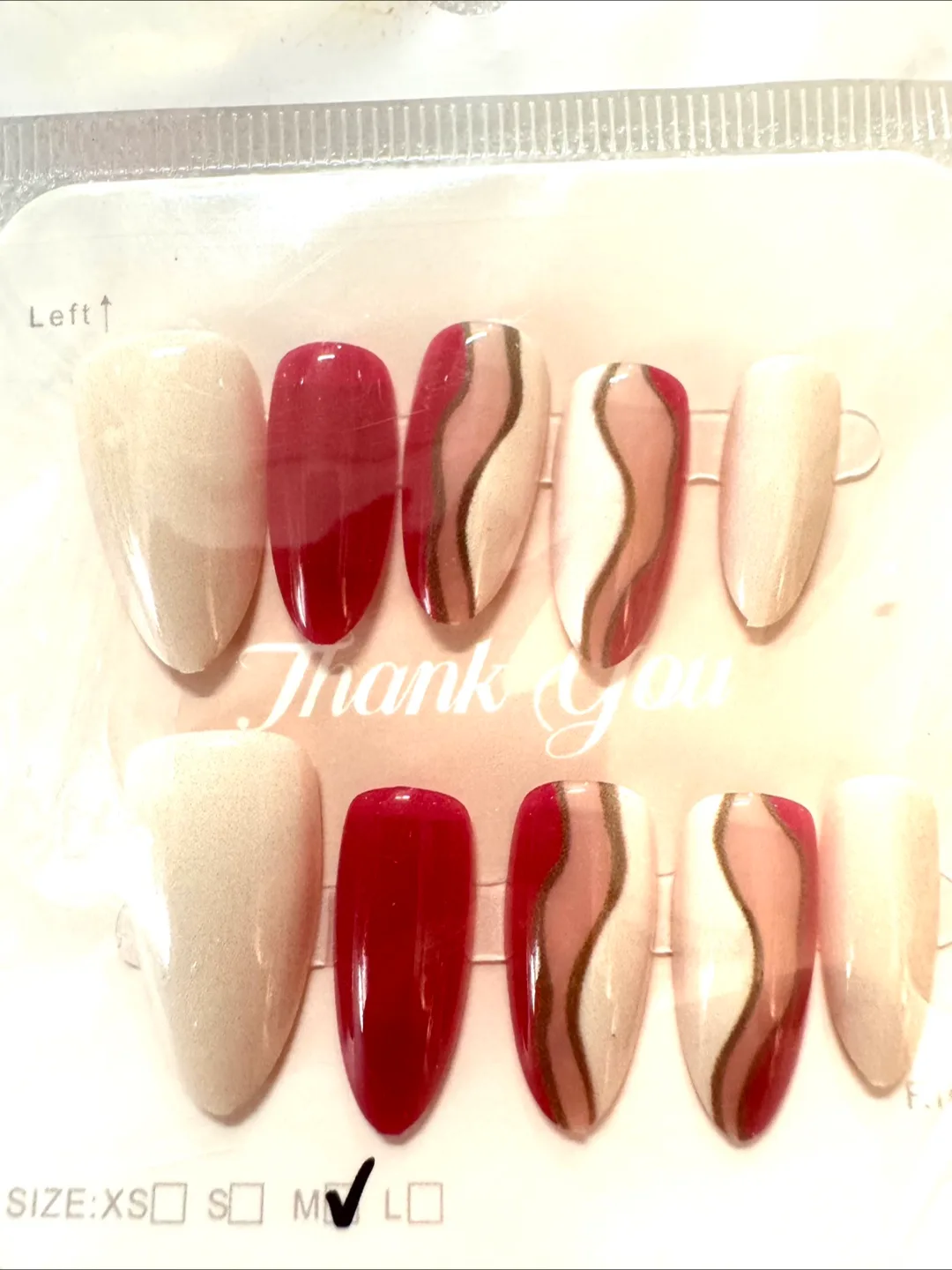 Nail Art Press-On Nails - Size M image indicator(7)