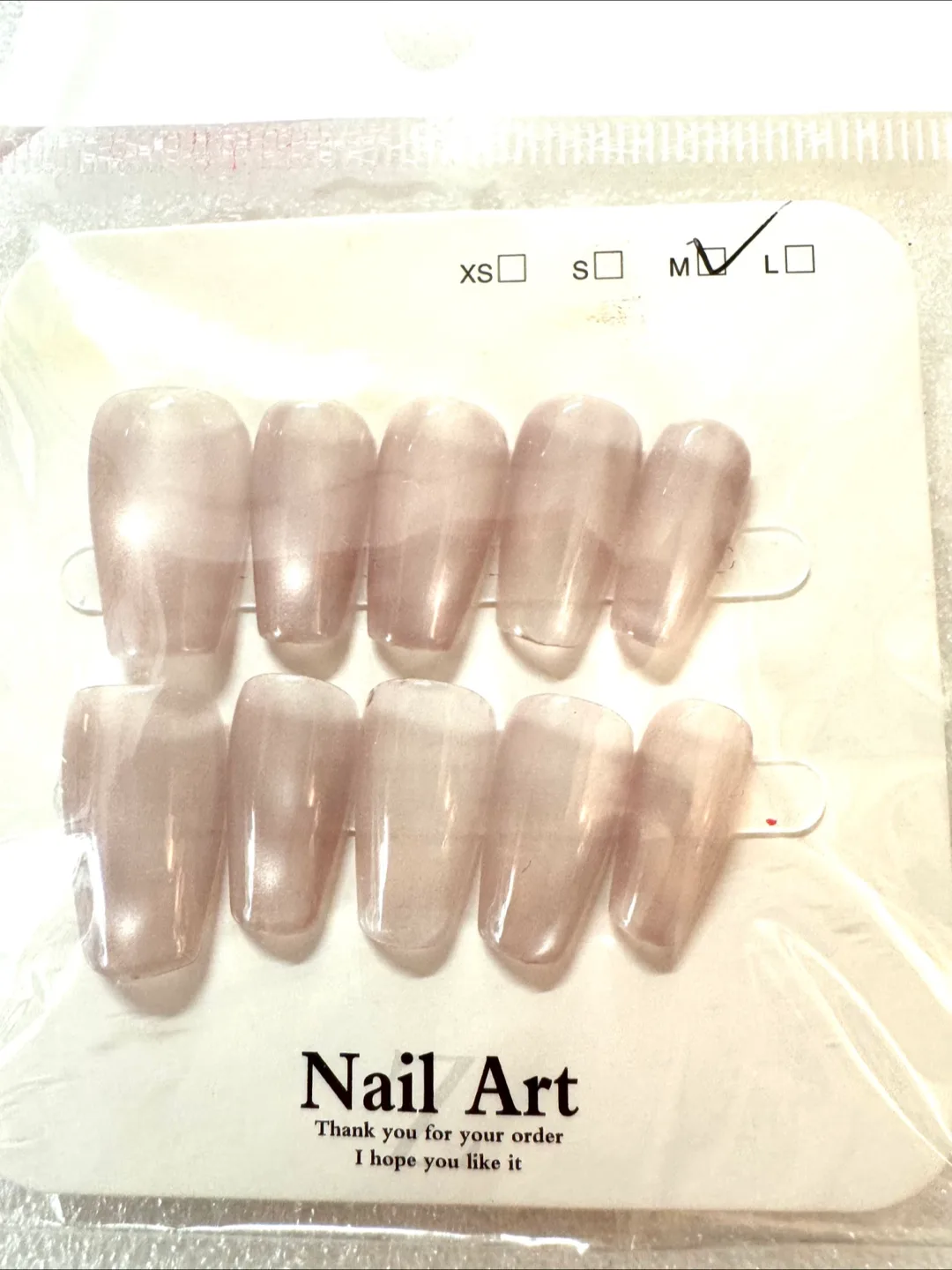 Nail Art Press-On Nails - Size M image indicator(5)