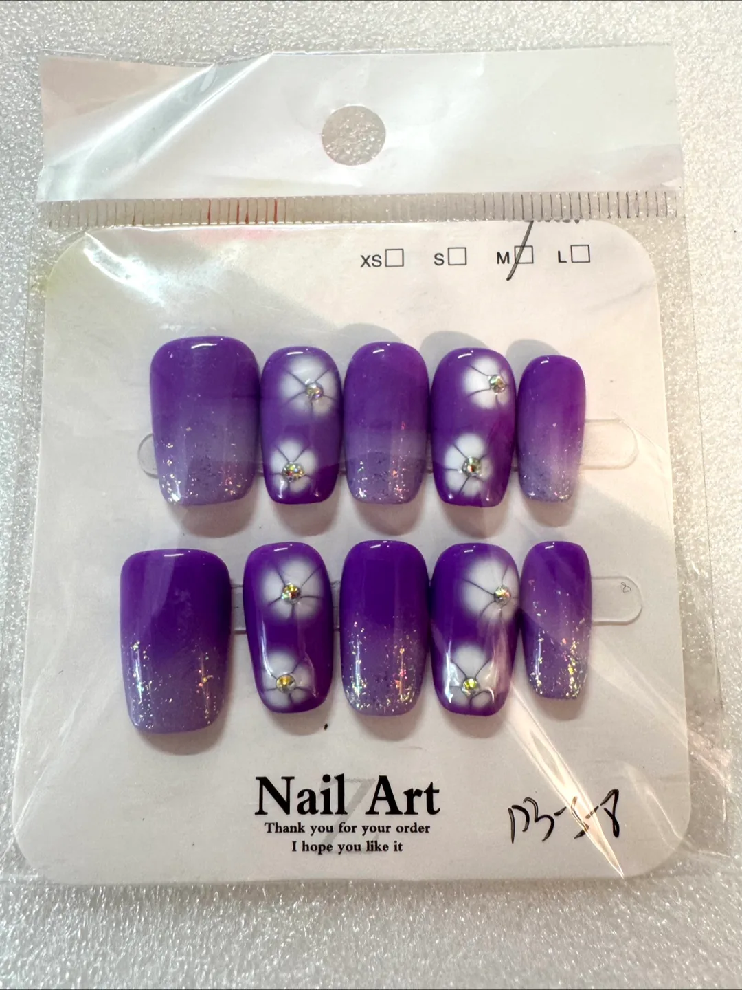 Nail Art Press-On Nails - Size M image indicator(2)