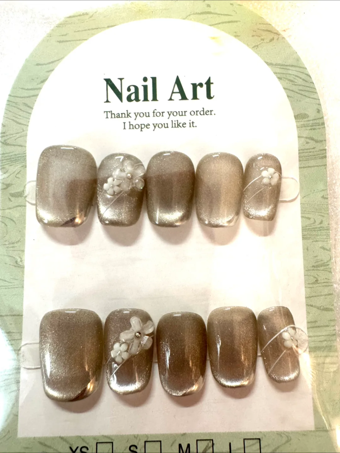 Nail Art Press-On Nails - Size M image indicator(6)