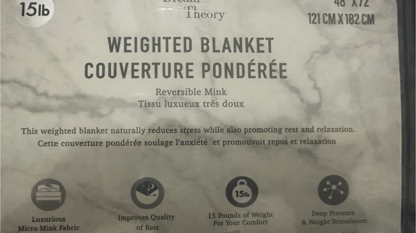 Weighted Blanket - 48" x 72" - photo 3