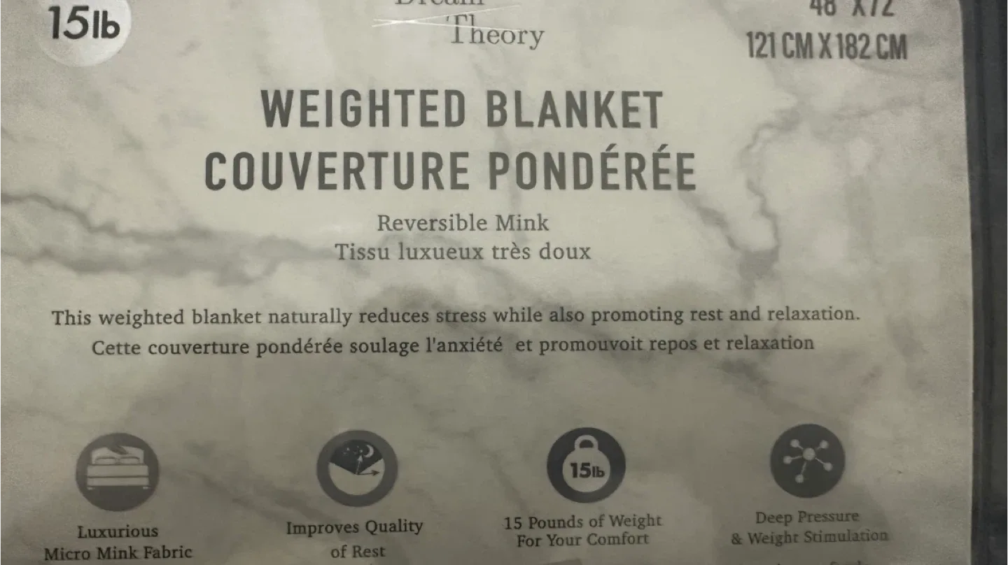 Weighted Blanket - 48" x 72" image indicator(3)