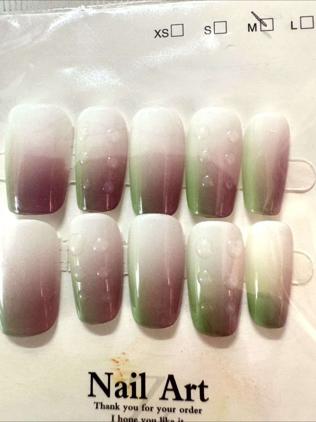 8 pairs Nail Art Press On Nails - New - photo 2