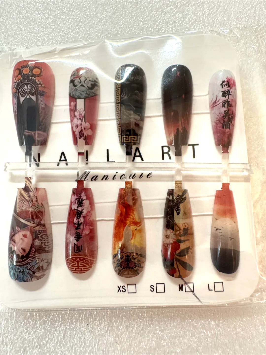 8 pairs Nail Art Press On Nails - New image indicator(6)