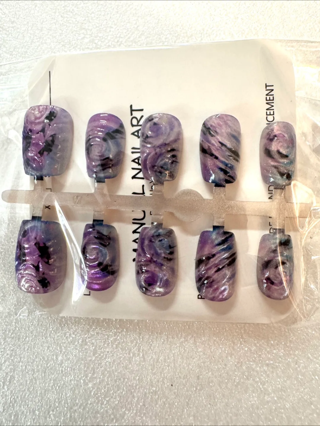 8 pairs Nail Art Press On Nails - New image indicator(8)