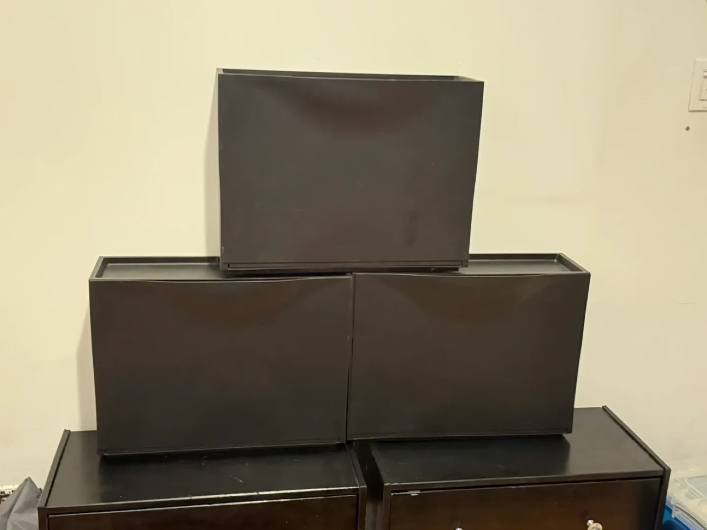 Black Storage Boxes image indicator(3)