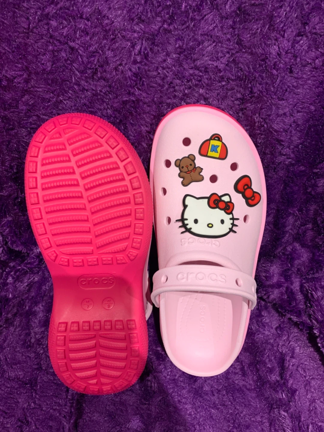 Crocs Classic Stacked Clog - Hello Kitty Charmed Size 9 Women’s - photo 3