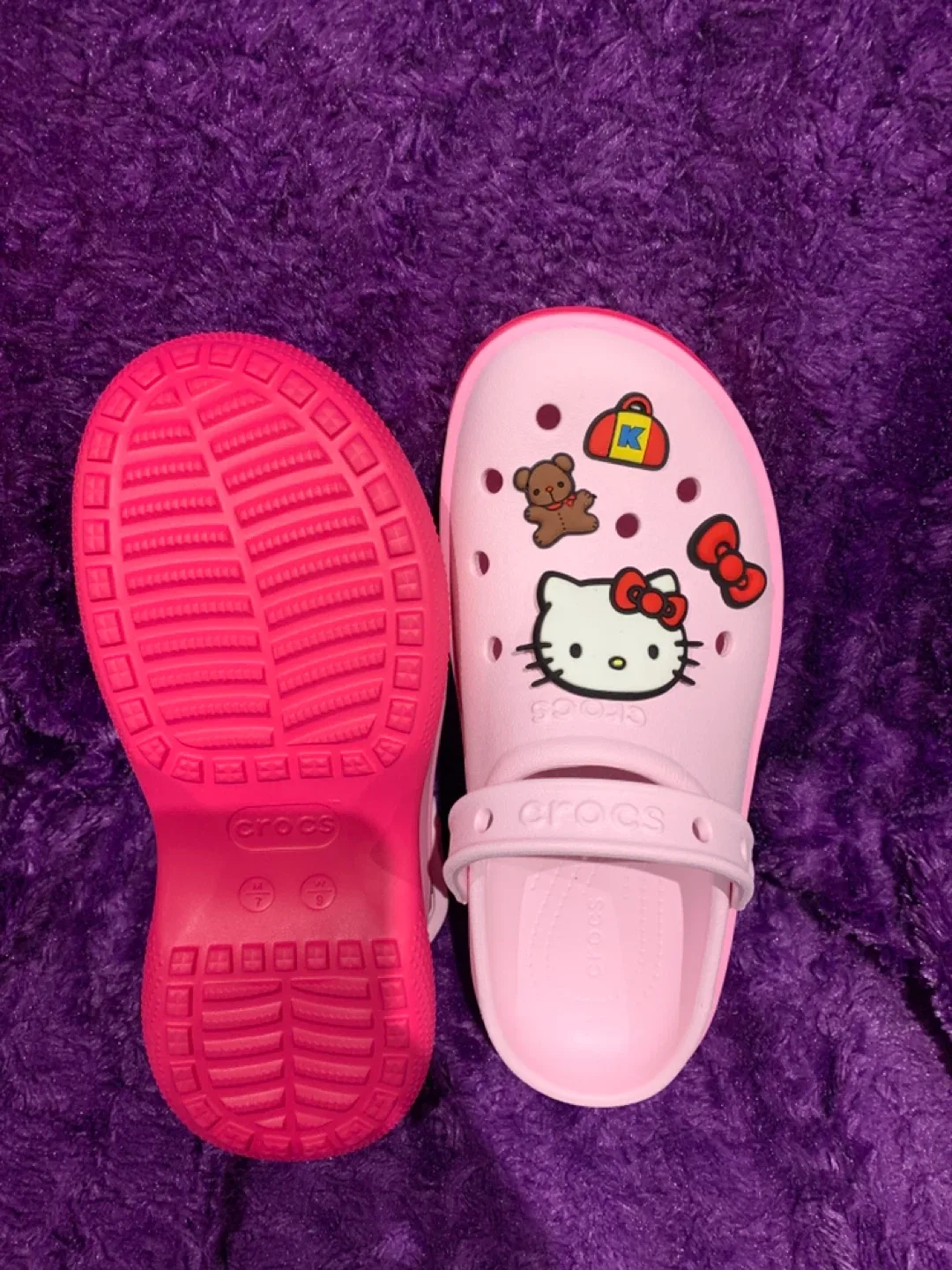 Crocs Classic Stacked Clog - Hello Kitty Charmed Size 9 Women’s image indicator(3)
