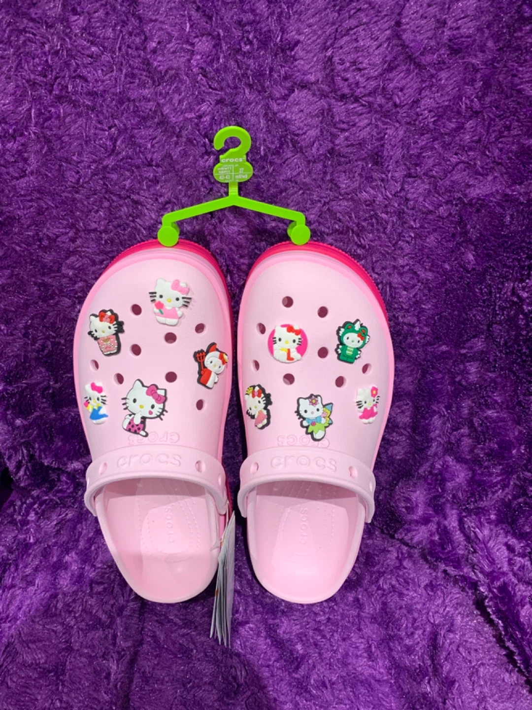 Crocs Classic Stacked Clog Hello Kitty, 9US women’s
