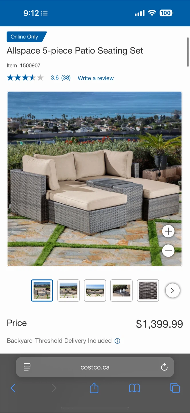 Backyard Dinner, Seating Lounge, Seating 8 ppl - photo 3