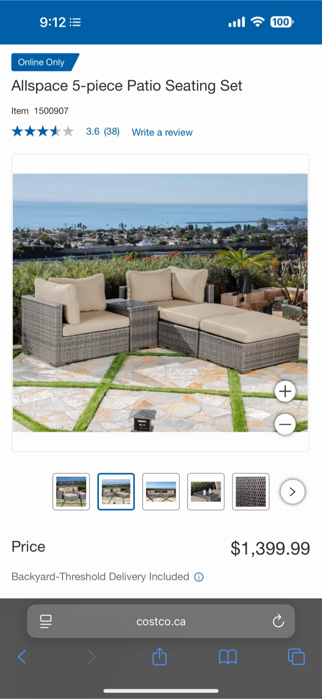 Backyard Dinner, Seating Lounge, Seating 8 ppl - photo 2