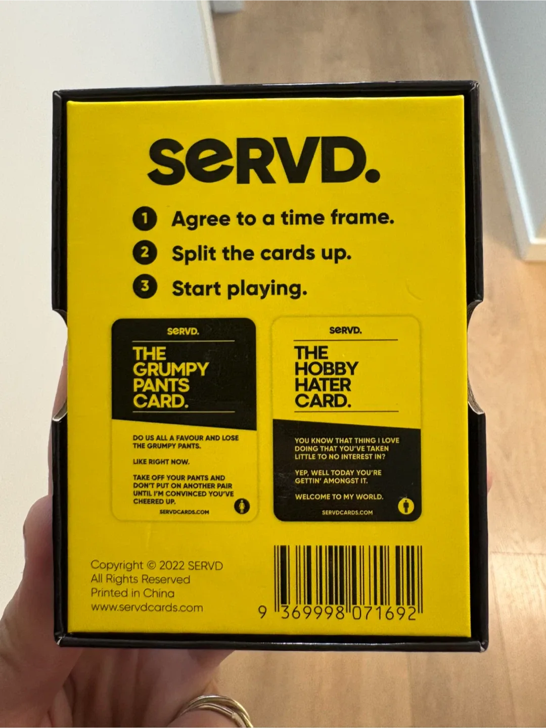 SERV'D Couples Card Game image indicator(3)